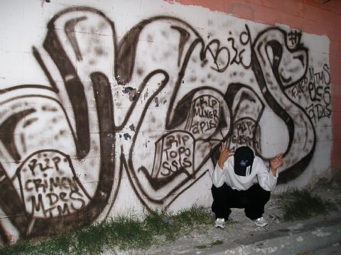 Maras Grafiti El Salvador